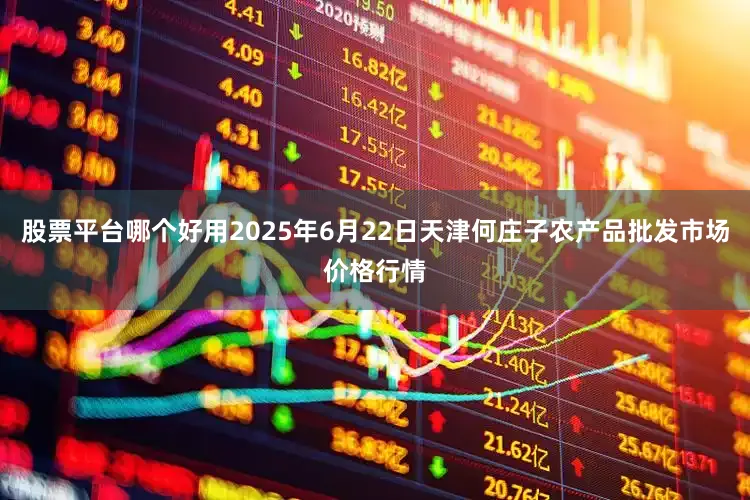 股票平台哪个好用2025年6月22日天津何庄子农产品批发市场价格行情