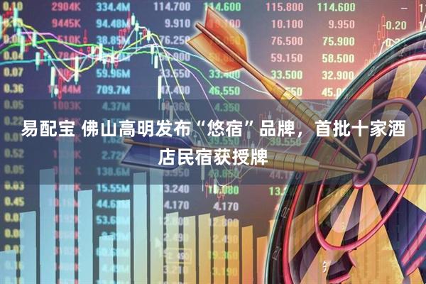易配宝 佛山高明发布“悠宿”品牌，首批十家酒店民宿获授牌